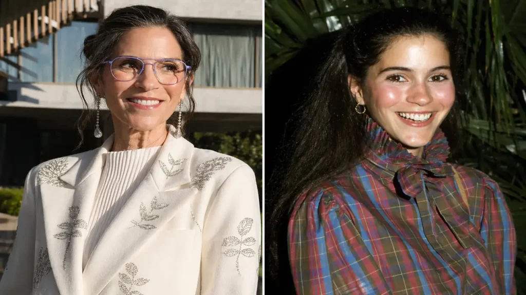 Jami Gertz rare public appearance at LACMA gala