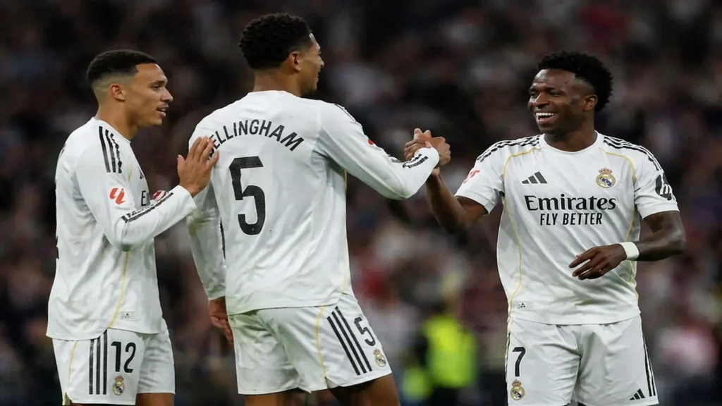 Real Madrid vs Alavés Mbappé scores, Militão hurt